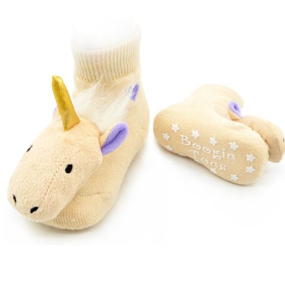 Unicorn Rattle Socks - Picture 1 of 2